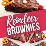 Reindeer Brownies
