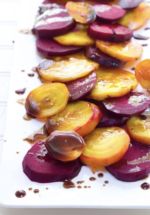 Delicious Roasted Beets with Balsamic Glaze