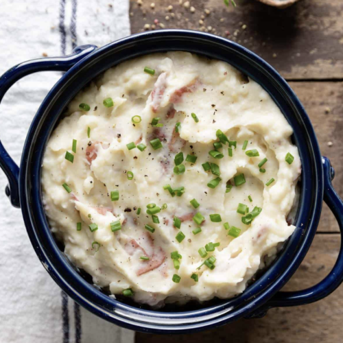 Creamy and flavorful red skin mashed potatoes