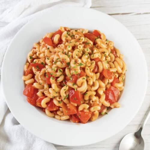 Flavor filled Macaroni and tomatoes