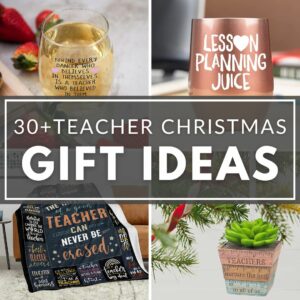 A collection of teacher gifts