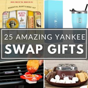 A collection of yankee swap gift ideas