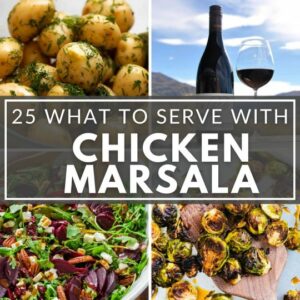 What to serve with chicken marsala.