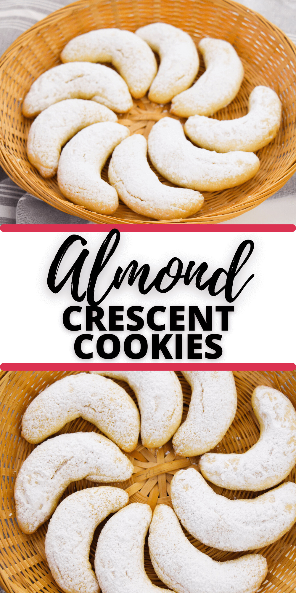 Almond Crescent Cookies - It Is a Keeper