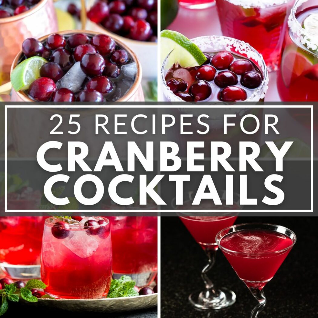 Festive Cranberry Cocktail Recipes