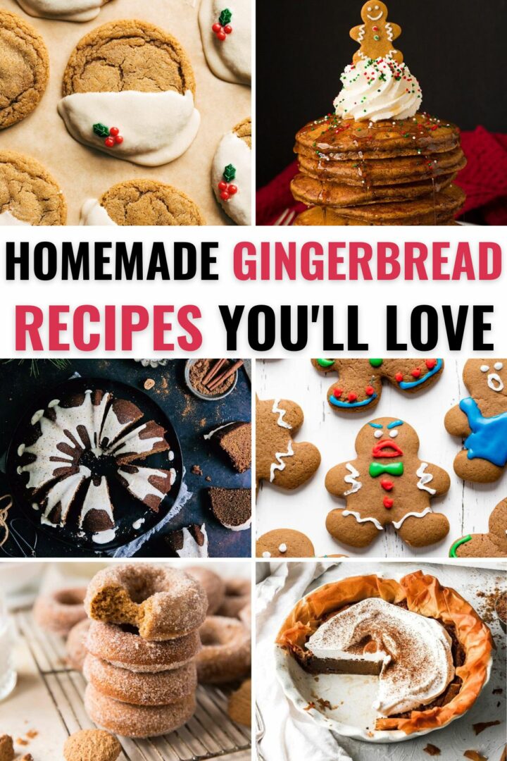 A collection of homemade gingerbread recipes