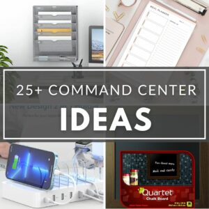 A collection of command center ideas