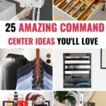 A collection of home command center ideas.