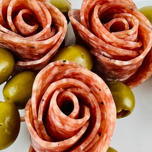 How to Make Salami Roses - WEBSTORY COVER
