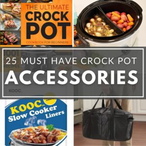 A collection of Crock Pot accessories