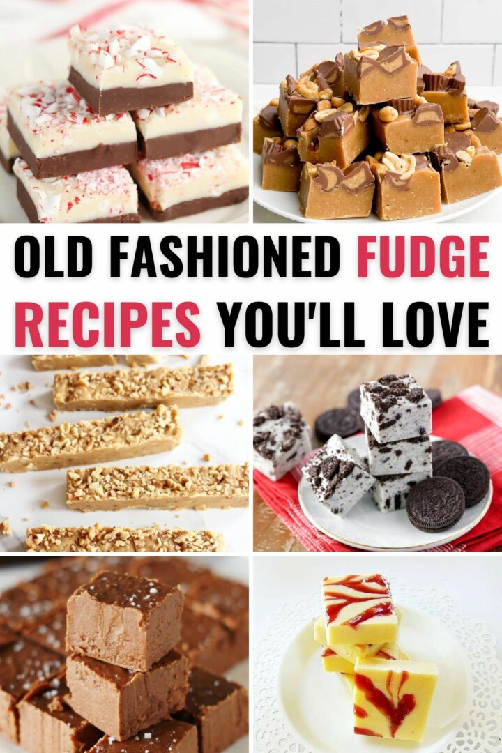 A collection of old fashioned fudge recipes