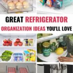 These are some refrigerator organization ideas, that will make your fridge organized, simple and easy when looking through the fridge. You will know what you have and know what you need.