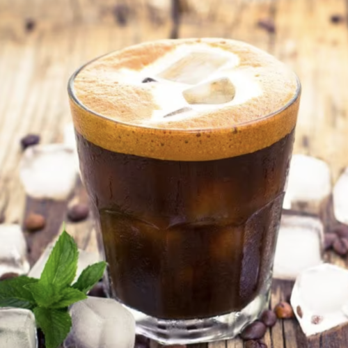 Creamy and delicious coffee moonshine