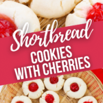 Shortbread Cookies with Cherries