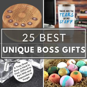 A collection of unique boss gifts