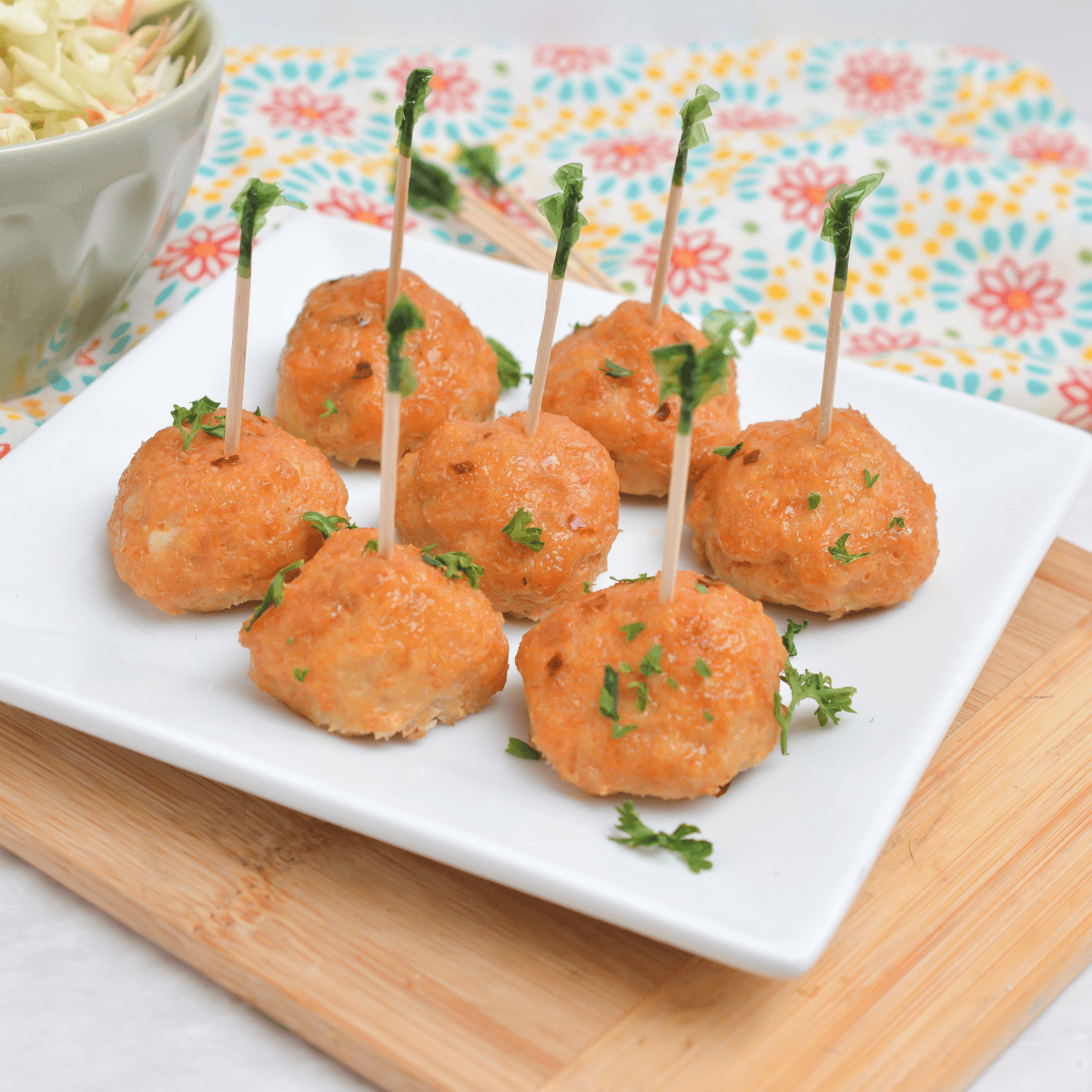 Chicken Firecracker Meatballs