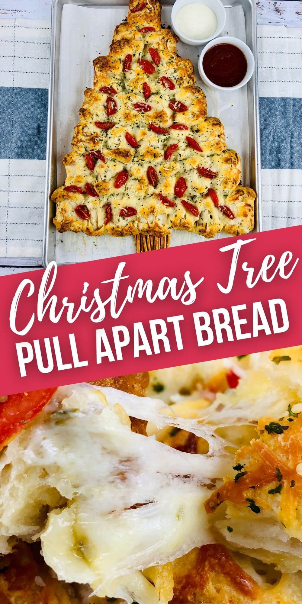 Christmas Tree Pull-Apart Bread - It Is a Keeper