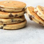 A stack of the cookies.