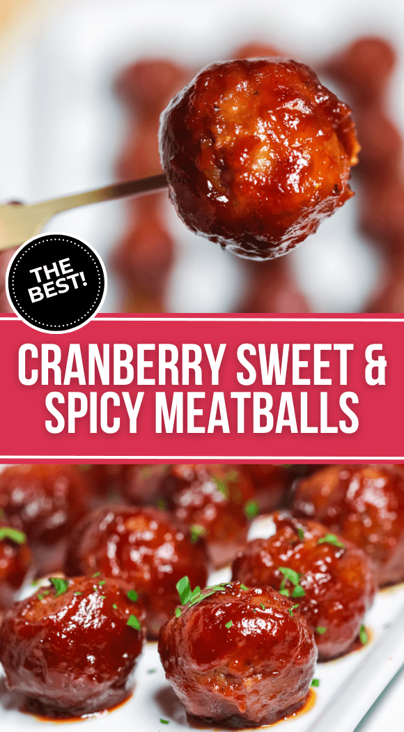 Cranberry Sweet and Spicy Meatballs - It Is a Keeper