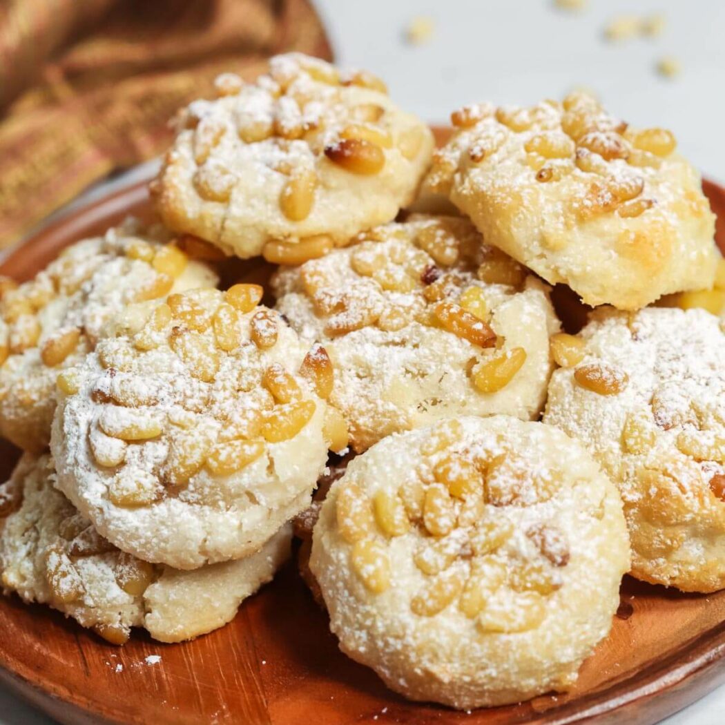 Italian Pine Nut Cookies (Pignoli)
