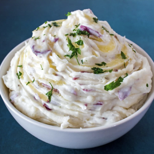 Creamy and delicious red skin mashed potatoes