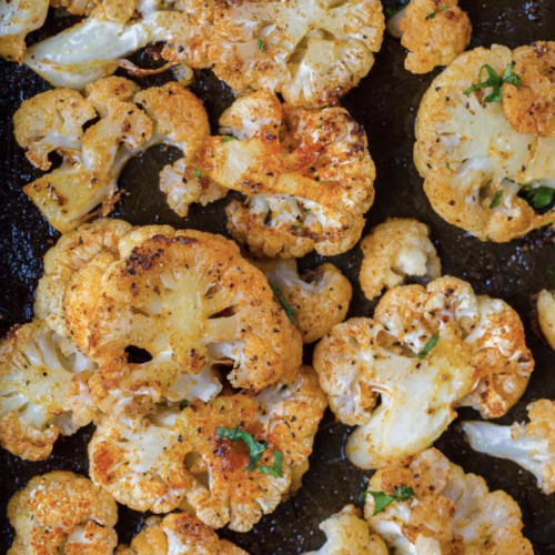 Delicious Oven Roasted Cauliflower