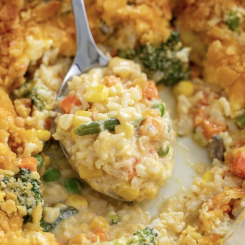 Creamy and delicious vegetable casserole