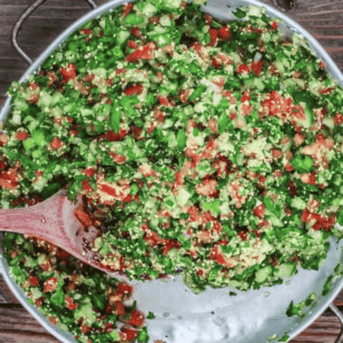 Delicious tabouli salad