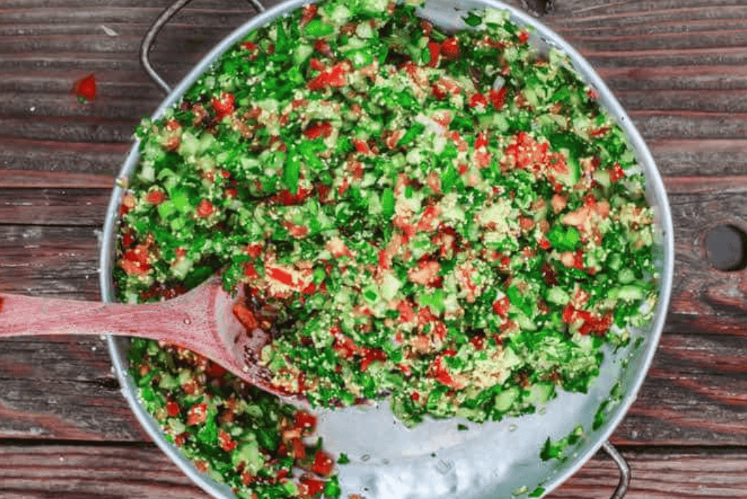 Delicious tabouli salad