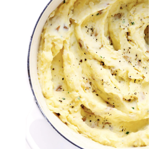 Creamy and delicious mashed potatoes