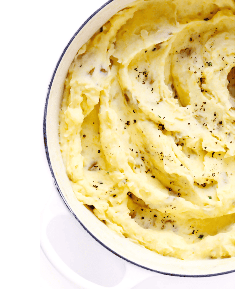 Creamy and delicious mashed potatoes