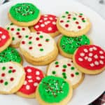 A platter of the Christmas treats.