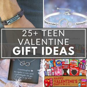 A collection of teen valentine gifts.