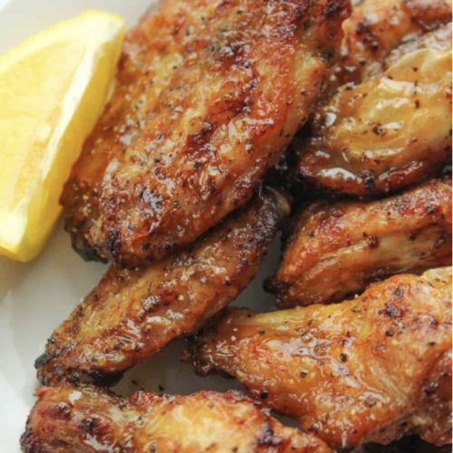 savory and delicious air fryer lemon pepper wings