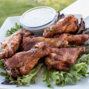 Spicy and delicious chipotle chicken wings