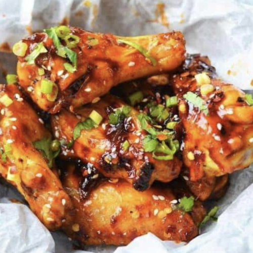 hot and spicy asian zing wings