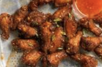 Sweet and spicy thai chili chicken wings