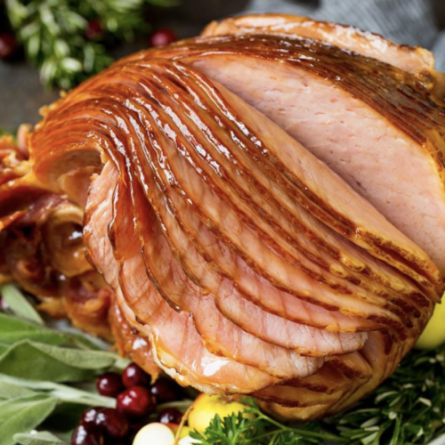 mouthwatering and tender instant pot ham with brown sugar glaze