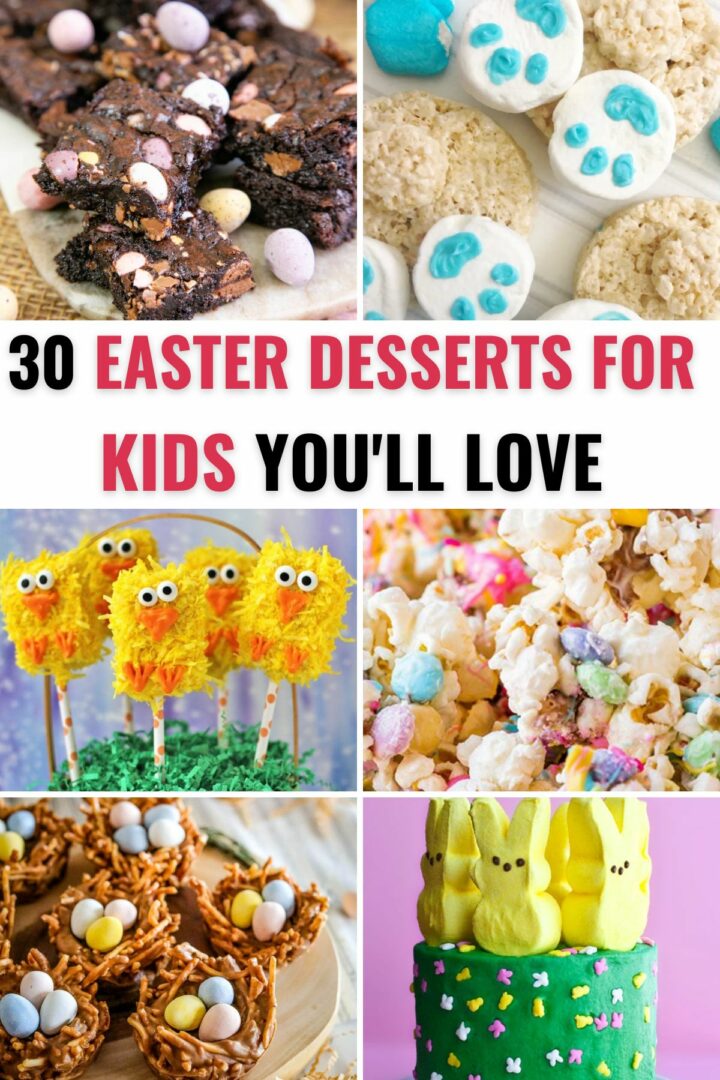 30 Easter Desserts for Kids