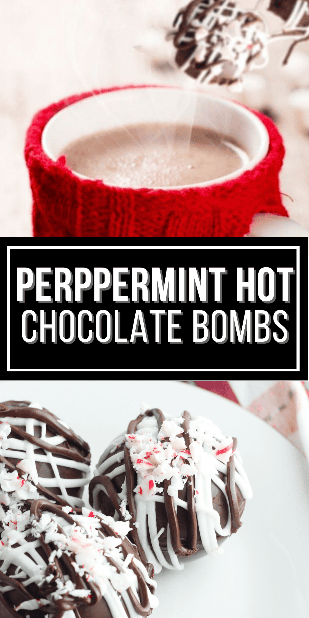 Peppermint Hot Chocolate Bombs | It Is a Keeper