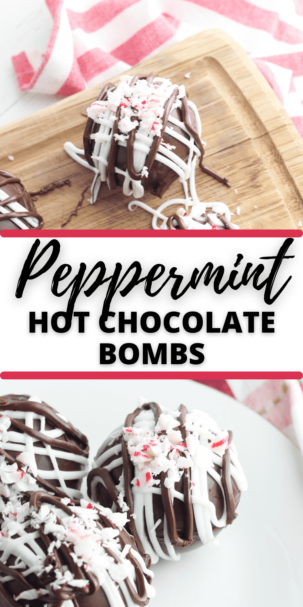 Peppermint Hot Chocolate Bombs | It Is a Keeper