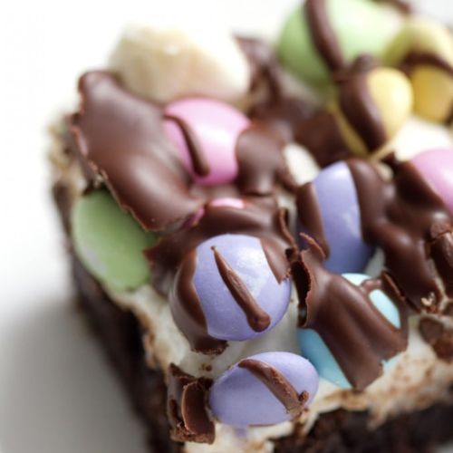 delicious easter brownies