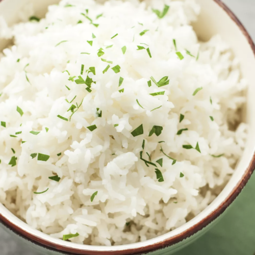 simple white rice