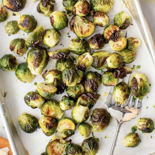delicious roasted brussel sprouts