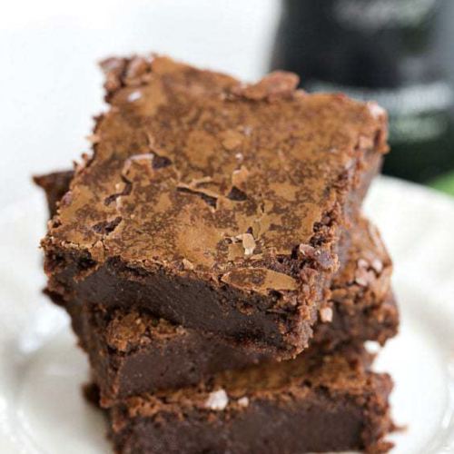 delectable guinness brownies