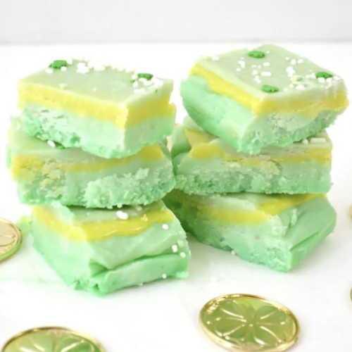 delicious St. Patrick's Day green fudge