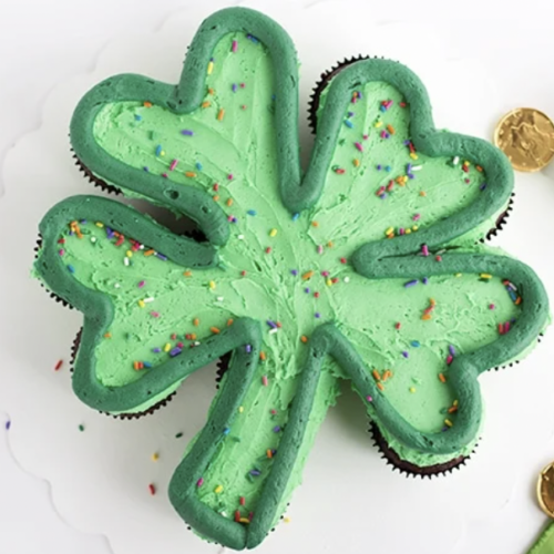 Delicious St. Patrick’s Day Cupcake Cake