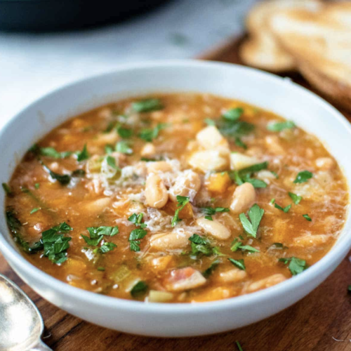 Delicious instant pot bean soup