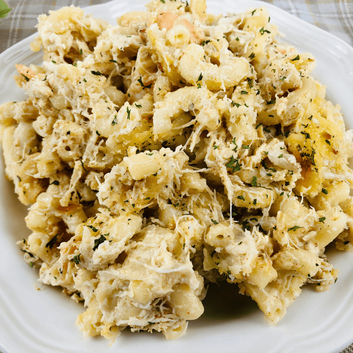 Seafood Mac and Cheese