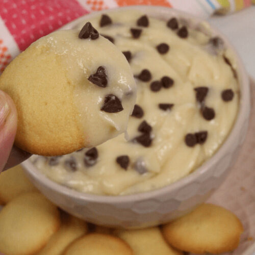 5 Minute Chocolate Chip Dip - WEBSTORY COVER